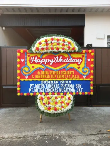 Papan Bunga Pernikahan bukit argomulyo
