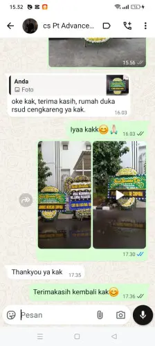 Testimonial Papan Bunga Pernikahan bukit argomulyo