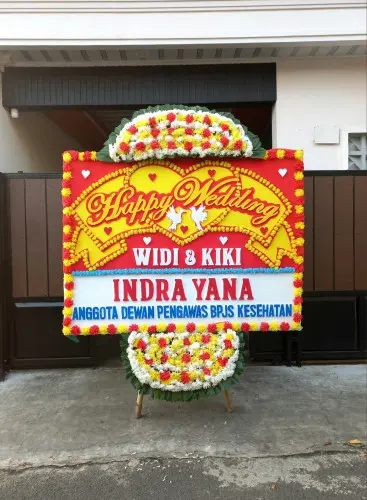 Papan Bunga Pernikahan bukit argomulyo
